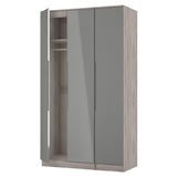 Milan Tall Triple Plain Wardrobe