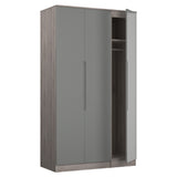 Milan Tall Triple Plain Wardrobe