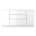 Milan Wide 2 Door/3 Drawer Unit