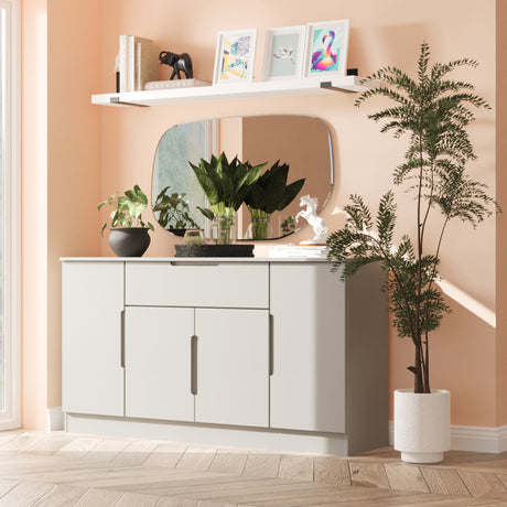 Milan Wide 4 Door/1 Drawer Unit