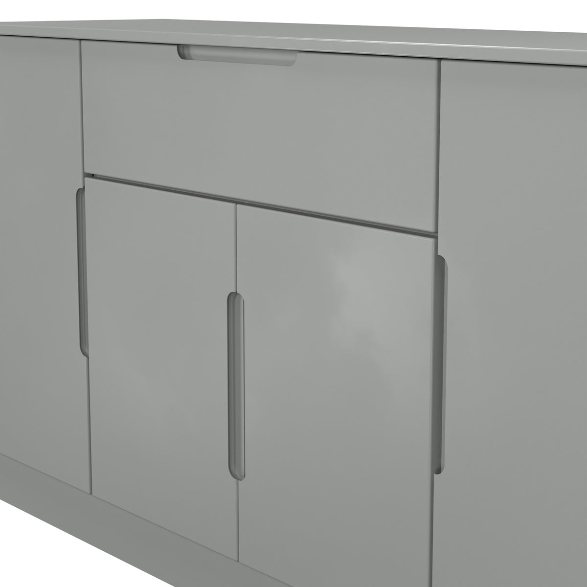 Milan Wide 4 Door/1 Drawer Unit