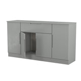 Milan Wide 4 Door/1 Drawer Unit