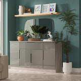 Milan Wide 4 Door/1 Drawer Unit
