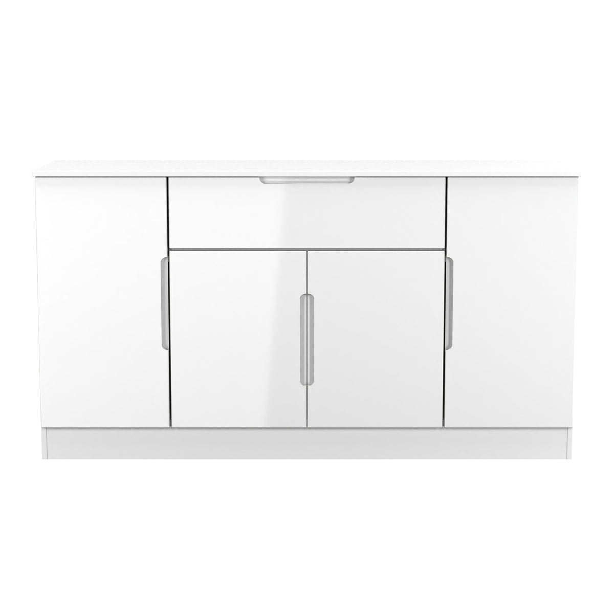 Milan Wide 4 Door/1 Drawer Unit