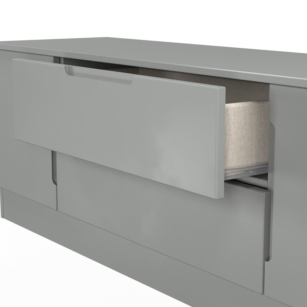 Milan Wide 2 Door/2 Drawer TV Unit