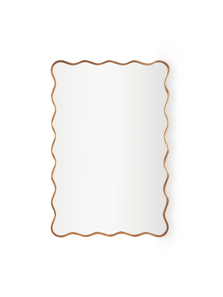 Stevie Wavy Edge Wall Mirror