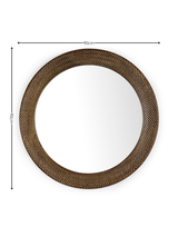 Iggy Round Wall Mirror