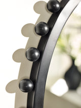 Hendrix Oval Beaded Wall Mirror