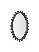 Hendrix Oval Beaded Wall Mirror