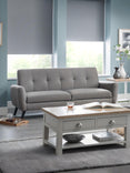 Monza Upholstered 3 Seater Sofa