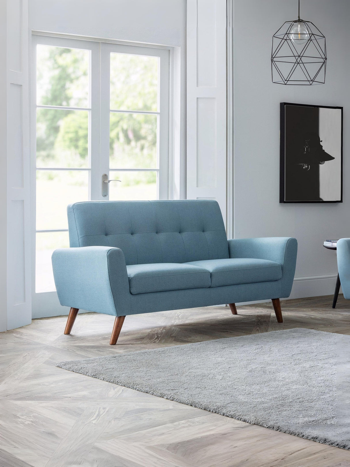 Monza Upholstered 2 Seater Sofa