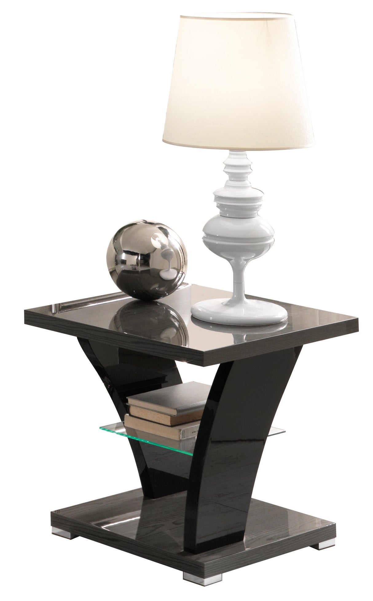 San Martino Metropol Grey Lamp Table