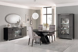 San Martino Metropol Grey Rectangular Extension Dining Table