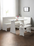 Newport Corner 5 Seater Dining Set with Storage Bench