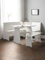 Newport Corner 5 Seater Dining Set with Storage Bench