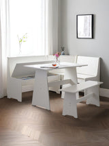 Newport Corner 5 Seater Dining Set with Storage Bench