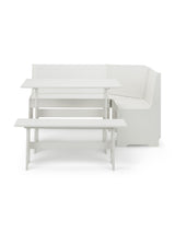 Newport Corner 5 Seater Dining Set with Storage Bench