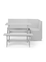 Newport Corner 5 Seater Dining Set with Storage Bench