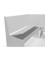 Newport Corner 5 Seater Dining Set with Storage Bench