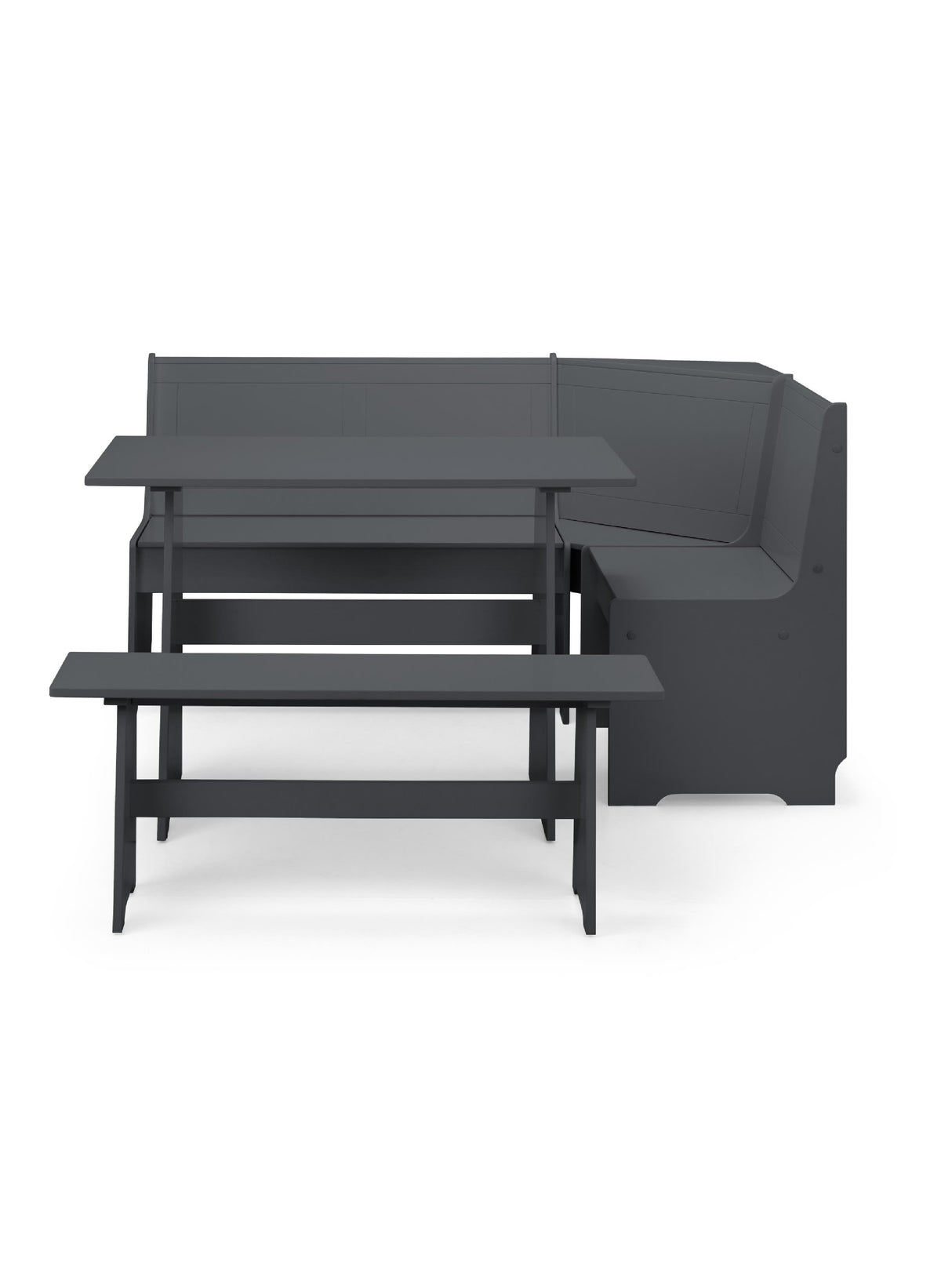 Newport Corner 5 Seater Dining Set with Storage Bench
