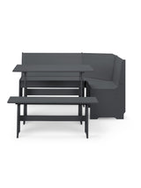 Newport Corner 5 Seater Dining Set with Storage Bench