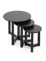 Nidri Round Nest of 3 Side Tables