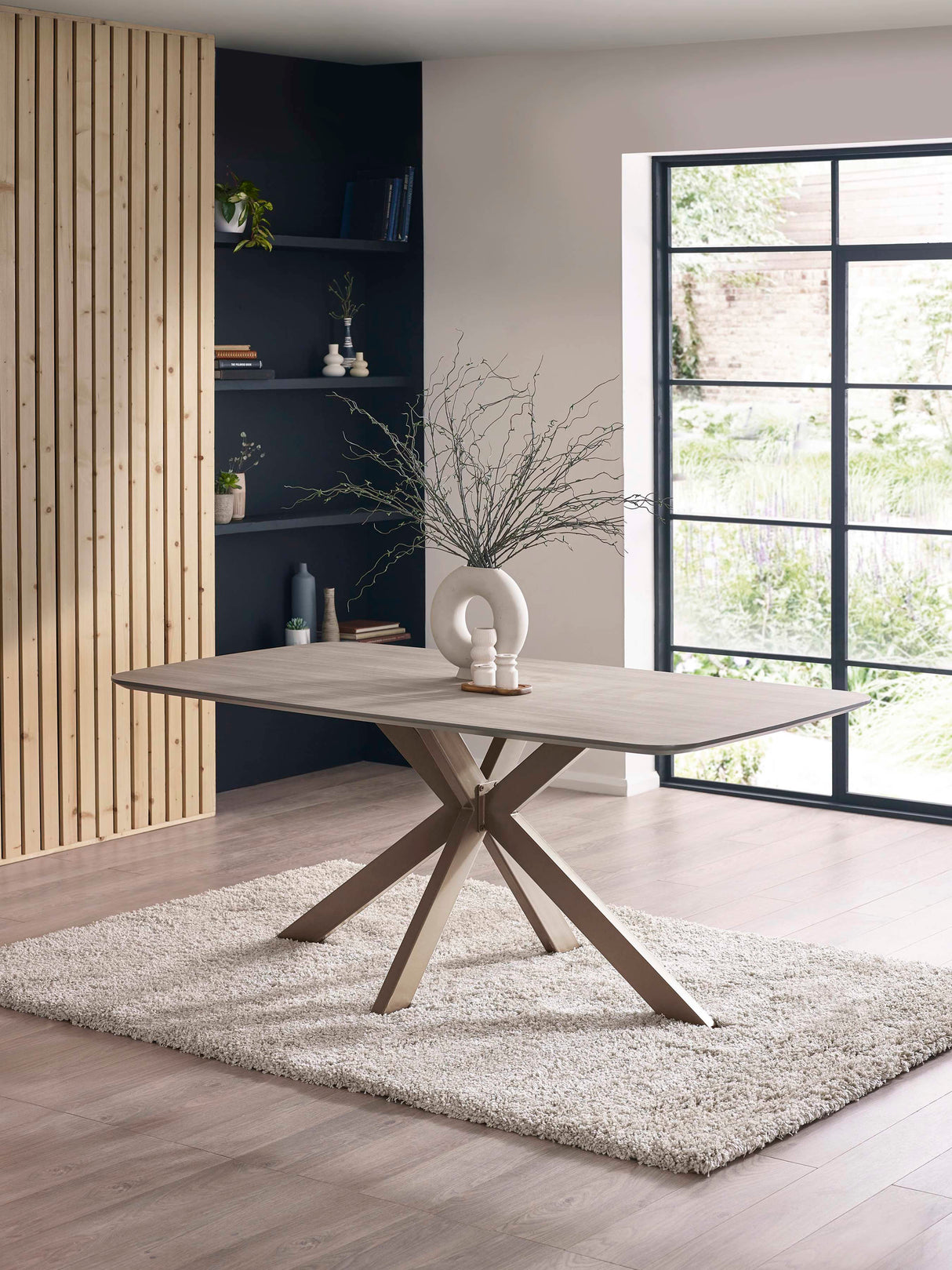 Noah Rectangular 4-6 Seater Dining Table