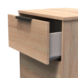 Nashville 3 Drawer Bedside Cabinet