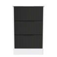 Nashville 3 Drawer Bedside Cabinet