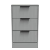 Nashville 3 Drawer Bedside Cabinet