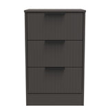 Nashville 3 Drawer Bedside Cabinet