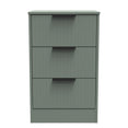 Nashville 3 Drawer Bedside Cabinet