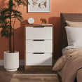 Nashville 3 Drawer Bedside Cabinet