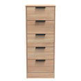 Nashville 5 Drawer Bedside Cabinet