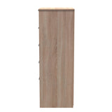 Nashville 5 Drawer Bedside Cabinet