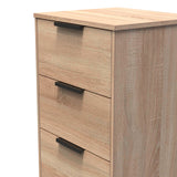 Nashville 5 Drawer Bedside Cabinet