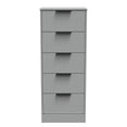 Nashville 5 Drawer Bedside Cabinet