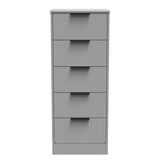 Nashville 5 Drawer Bedside Cabinet