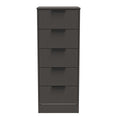 Nashville 5 Drawer Bedside Cabinet