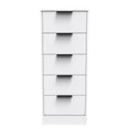 Nashville 5 Drawer Bedside Cabinet