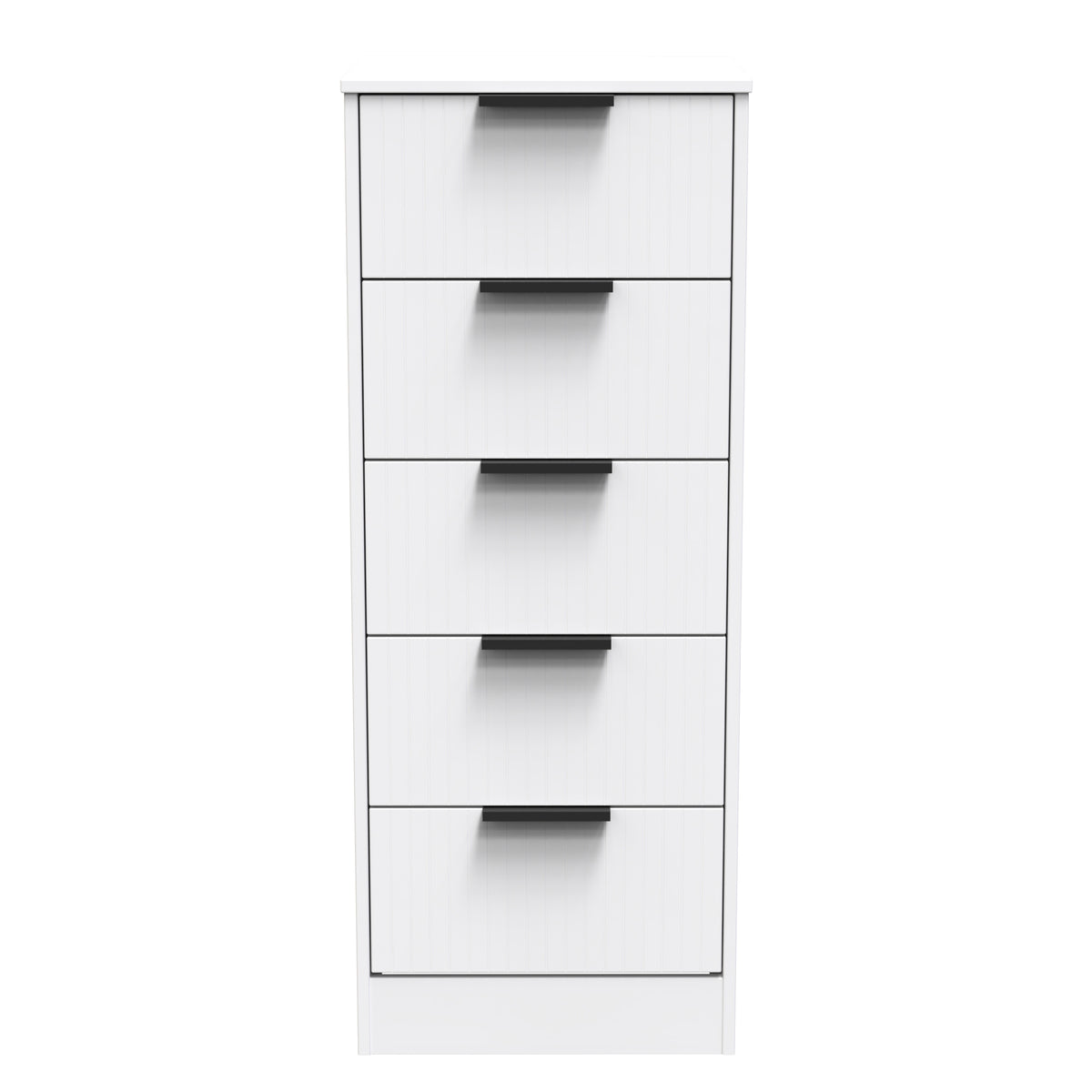 Nashville 5 Drawer Bedside Cabinet