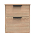 Nashville 2 Drawer Bedside Cabinet