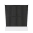 Nashville 2 Drawer Bedside Cabinet