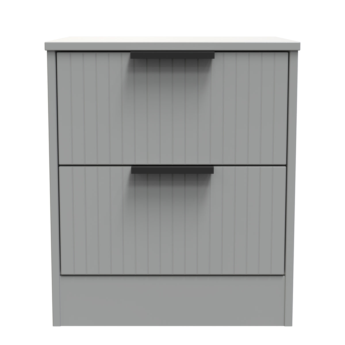 Nashville 2 Drawer Bedside Cabinet