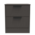 Nashville 2 Drawer Bedside Cabinet