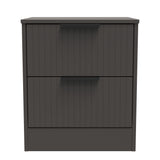 Nashville 2 Drawer Bedside Cabinet