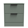 Nashville 2 Drawer Bedside Cabinet