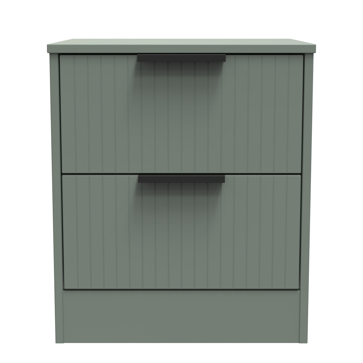 Nashville 2 Drawer Bedside Cabinet