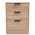 Nashville 3 Drawer Midi Deep Chest