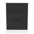 Nashville 3 Drawer Midi Deep Chest